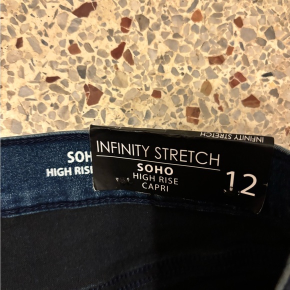 NWT Nicole miller infinity stretch soho hi rise denim 12 jeans - Picture 3 of 5